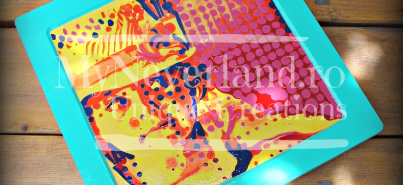 Portret Pop-Art "Joy"