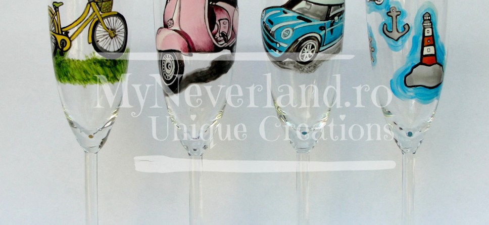 Set pahare nunta "What we love"