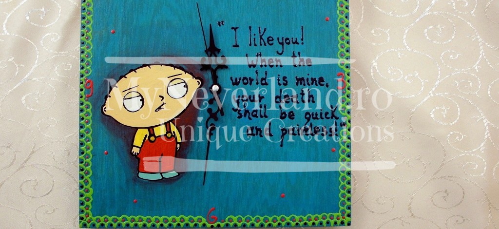 Ceas de perete "Stewie"