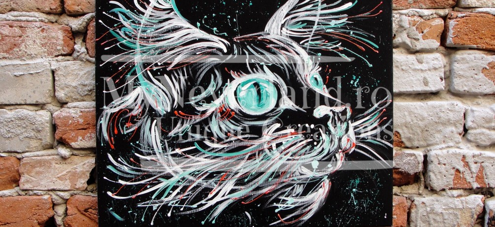 Tablou "Galactic Cat"