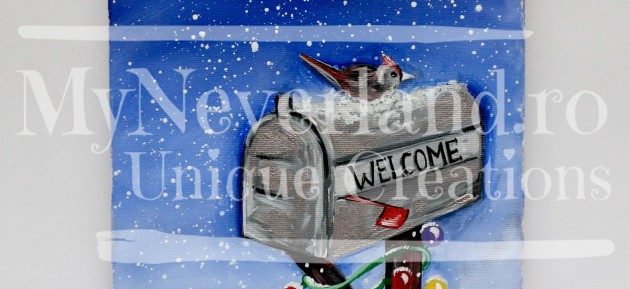 Tablou Tematica Craciun "Winter, Welcome!"