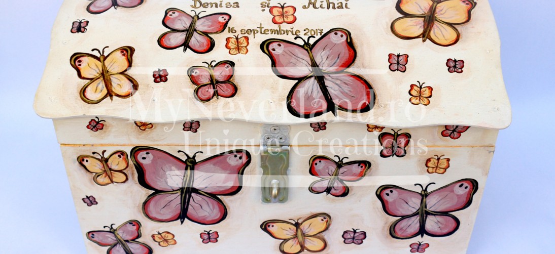 Cufar bani nunta "Autumn Butterflies"