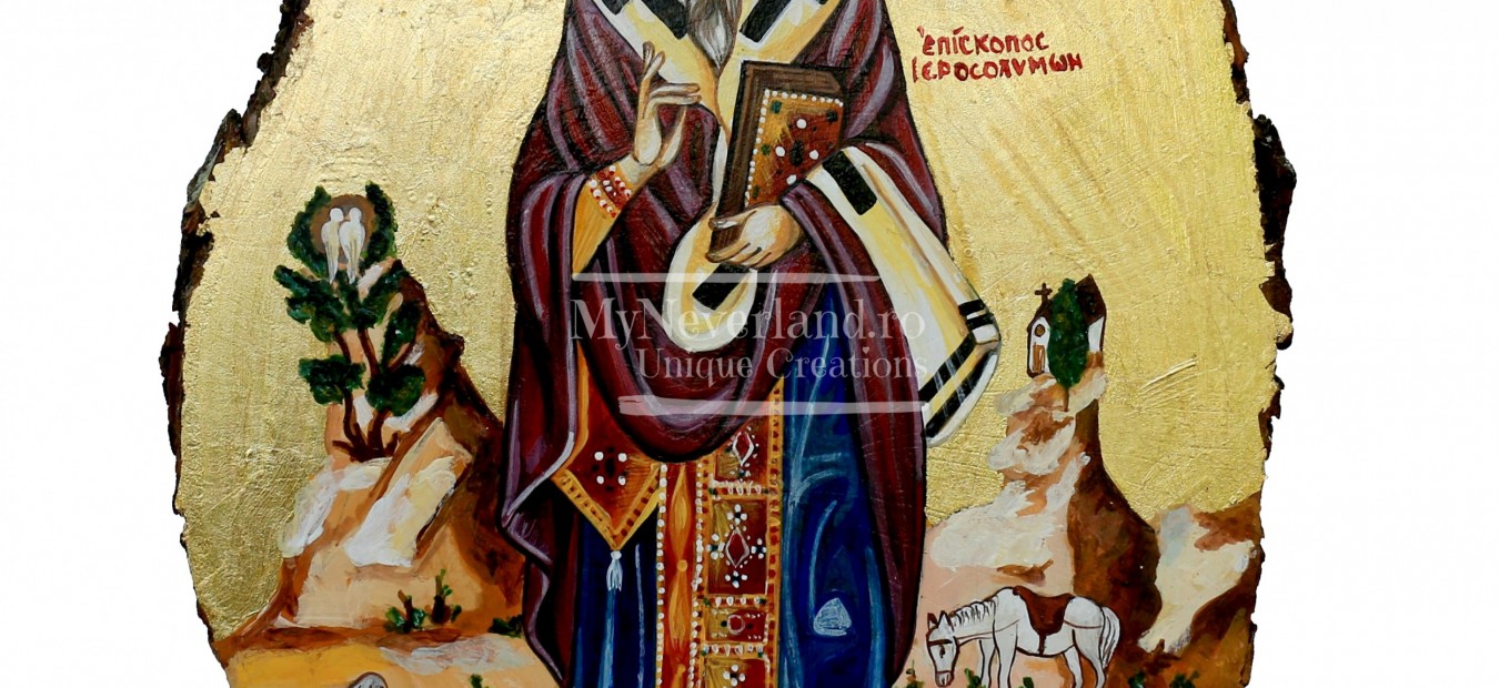Icoana "Sfantul Ierarh Modest ocrotitorul animalelor"