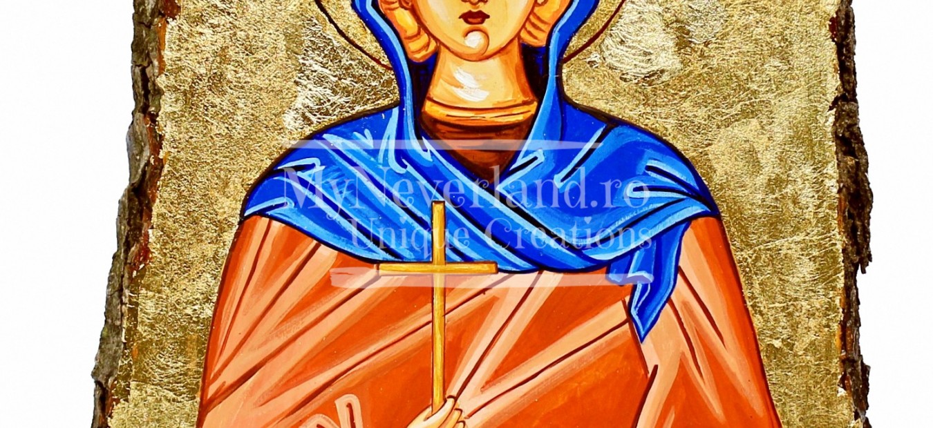 Icoana "Sfanta Monica" - ocrotitoarea sotiilor necajite