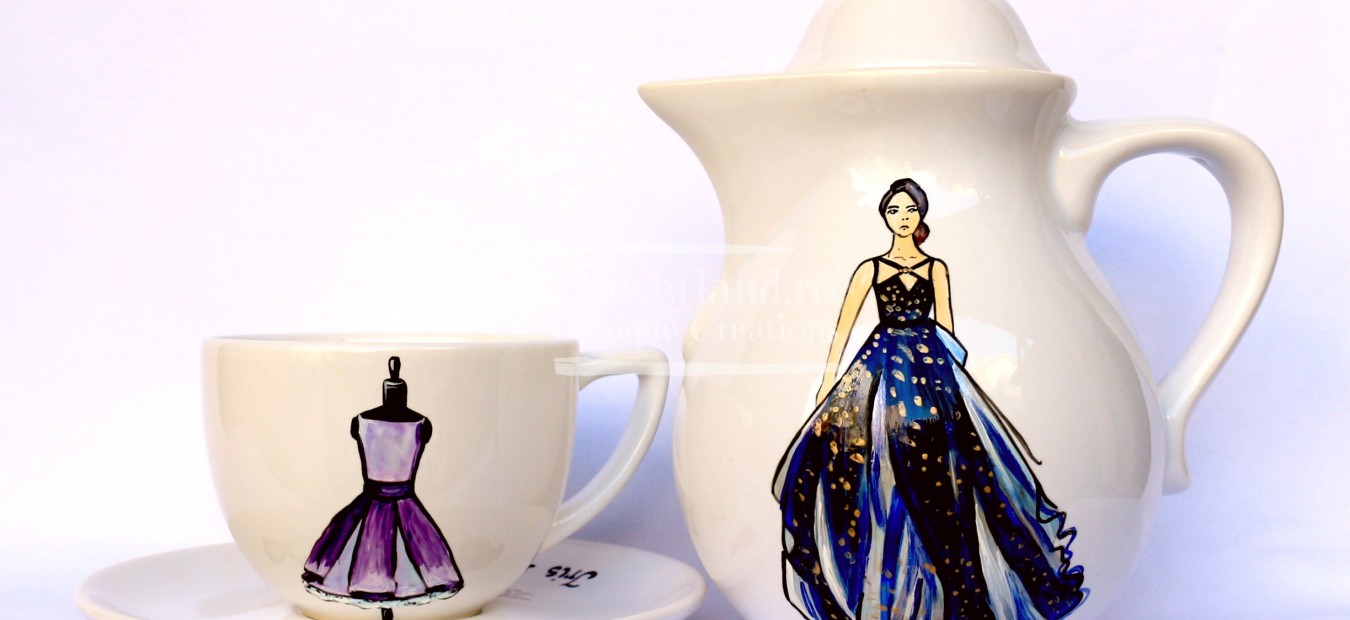 Set Ceainic "Passion for Fashion"