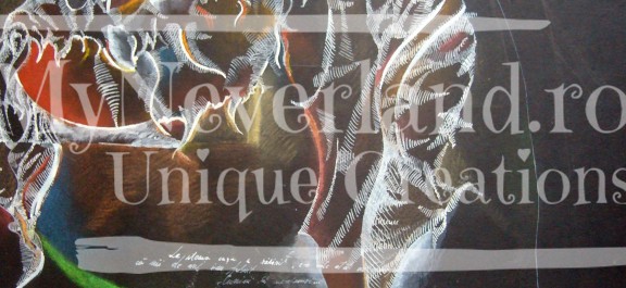 Lucrare grafica "Sun Flower"