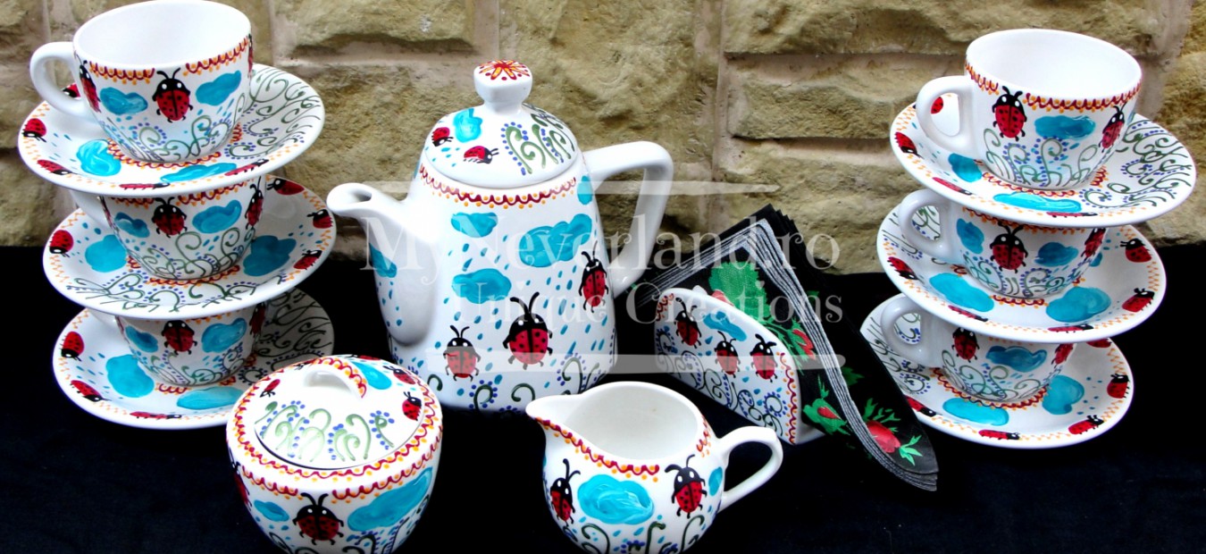 Set pentru ceai "Lots of Ladybugs"