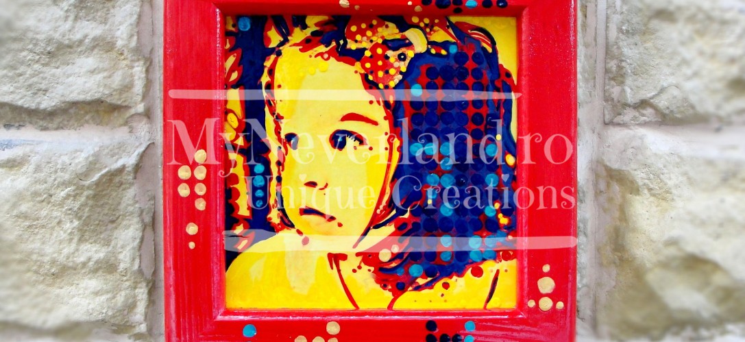 Pop Art Portrait "Sofia"