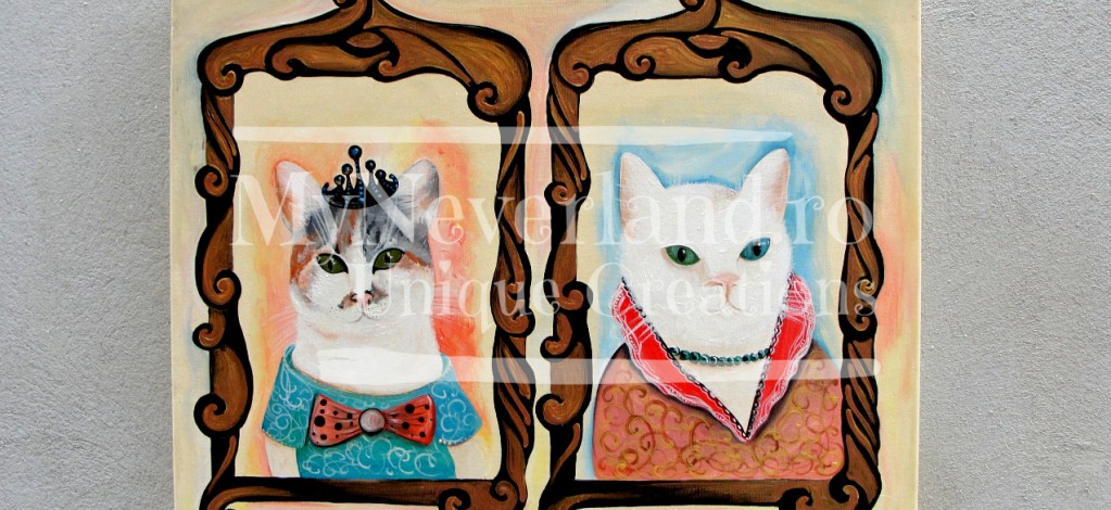 Chic and Fashionable Cats