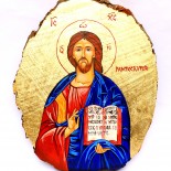 Icoana pictata manual "Iisus Hristos Pantocrator"