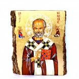Icoana pictata "Sfantul Nicolae"