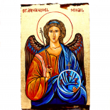 Icoana Pictata manual "Sfantul Arhanghel Mihail"
