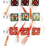 Set Martisor Planta Muscari + Brosa "Traditional"