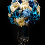 Buchet de mireasa "So blue"