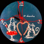 Ceas de perete “Love is in the air”