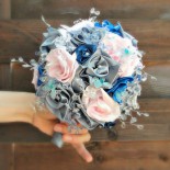 Buchet mireasa / nasa "Elegant Silver"