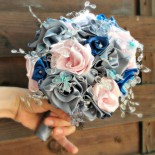 Buchet mireasa / nasa "Elegant Silver"