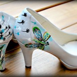 Pantofi pictati "Dragonfly"