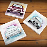 Triptic "Old Cars"