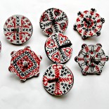 Marturii motive traditionale "Black&Red"