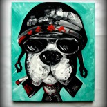 Tablou "Aviator Dog"