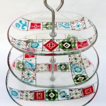 Suport etajat pentru prajituri "Traditional Motifs"