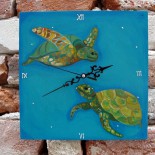 Ceas de perete "Turtles"