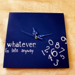 Ceas Whatever  - albastru