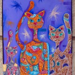 Tablou "For the love of cats"