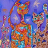 Tablou "For the love of cats"