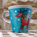 Cani tematica Craciun "Let it snow"