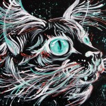 Tablou "Galactic Cat"