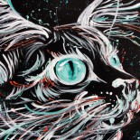 Tablou "Galactic Cat"