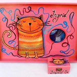 Set  moț "Orange Cat"