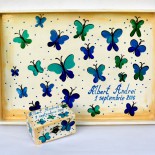 Set  moț "Blue Butterflies"