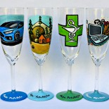 Set pahare nunta "Our Passions"