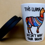 Cana Coffee To Go "Llama Drama"