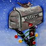 Tablou Tematica Craciun "Winter, Welcome!"