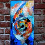 Tablou "Spiral at the Sea"