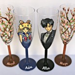 Set pahare nunta "Sailor Moon"