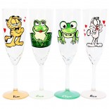 Set pahare nunta "Cute Frogs"