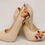 Pantofi pictati "Foxy Lady"