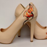 Pantofi pictati "Foxy Lady"