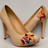 Pantofi pictati "Foxy Lady"