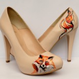 Pantofi pictati "Foxy Lady"