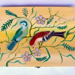 Cufar bani nunta "Vintage Birds"