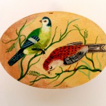 Cutie verighete "Vintage Birds"
