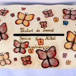 Cufar bani nunta "Autumn Butterflies"