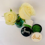 Set cutiute acceasorii "Bride&Groom"