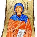 Icoana "Sfanta Monica" - ocrotitoarea sotiilor necajite